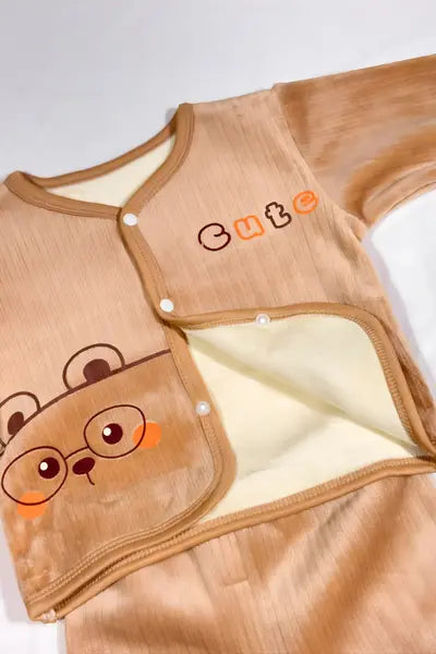 Cocoa Bear Baby Suit