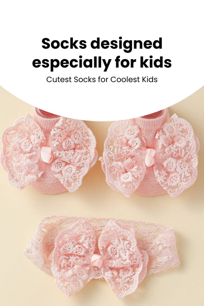 Blush Bloom Shoes & Hairband Set