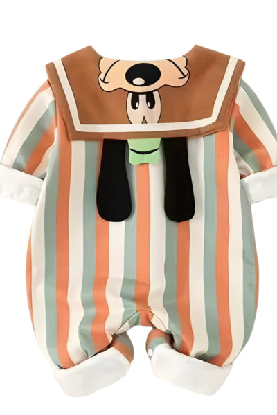 Stripey Smiles Romper