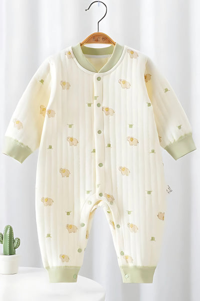 Little Elephant Cuddles Romper