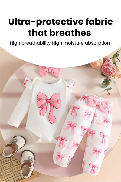 Pretty Pink Bows Set