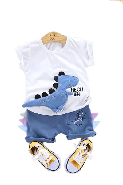Dino Buddy Baby Outfit Set Image 1