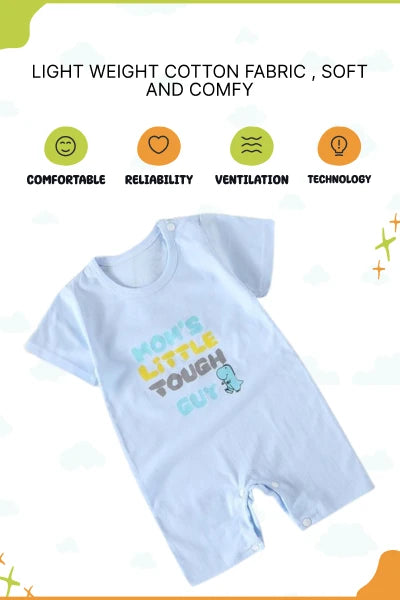 Mom's Little Tough Guy Romper