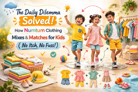 The Daily Dilemma Solved: How Numtum Clothing Mixes & Matches for Kids (No Itch, No Fuss!)
