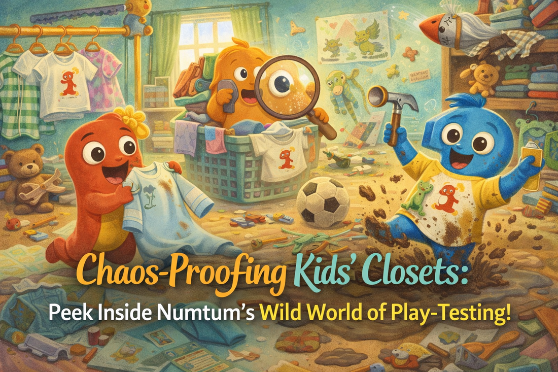 Chaos-Proofing Kids' Closets: Peek Inside Numtum's Wild World of Play-Testing!