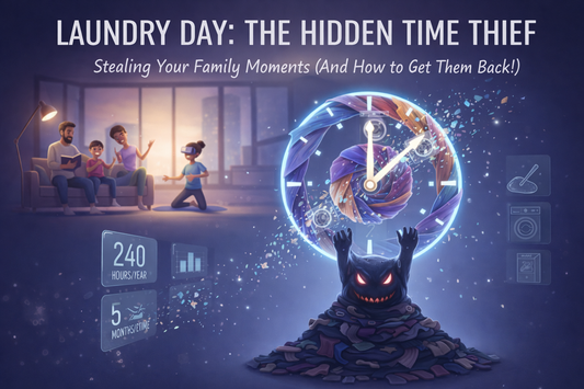 Laundry Day: The Hidden Time Thief Stealing Your Family Moments (And How to Get Them Back!)