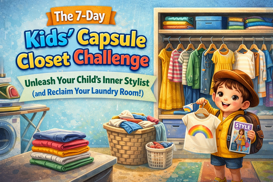 The 7-Day Kids' Capsule Closet Challenge: Unleash Your Child's Inner Stylist (and Reclaim Your Laundry Room!)