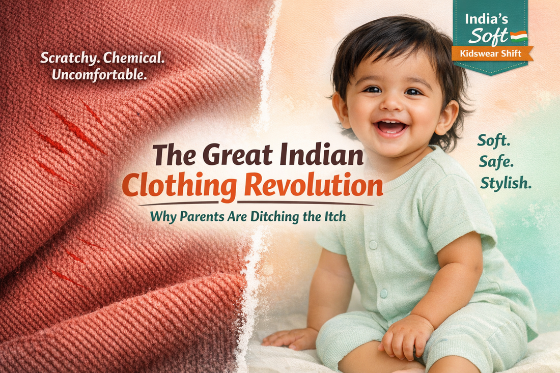 The Great Indian Clothing Revolution: Why Parents are Ditching the Itch for Soft, Safe, and Stylish Kidswear!