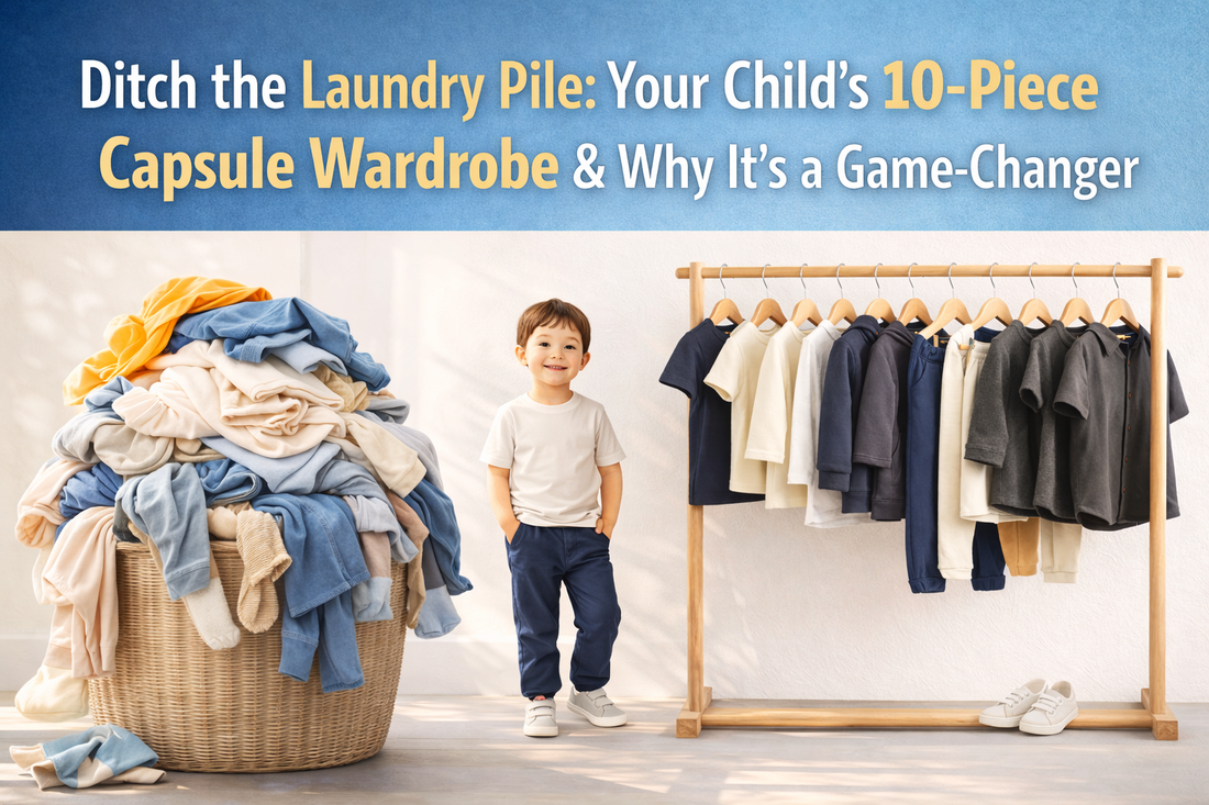 Ditch the Laundry Pile: Your Child's 10-Piece Capsule Wardrobe &amp; Why It's a Game-Changer