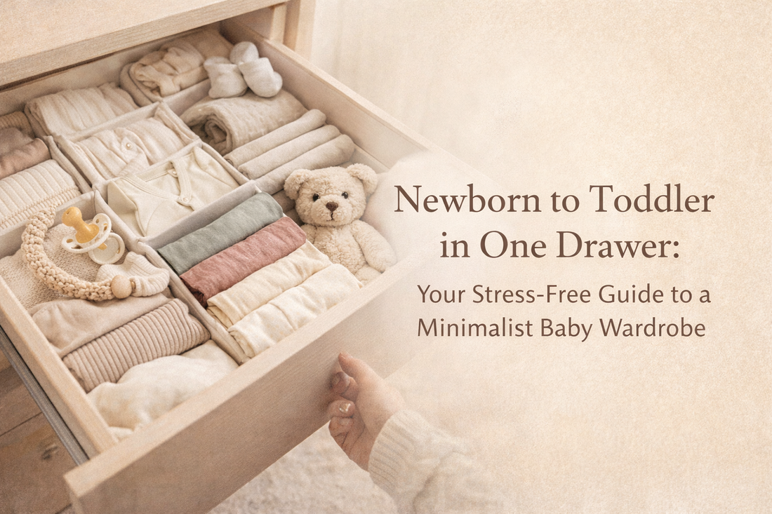 Newborn to Toddler in One Drawer: Your Stress-Free Guide to a Minimalist Baby Wardrobe