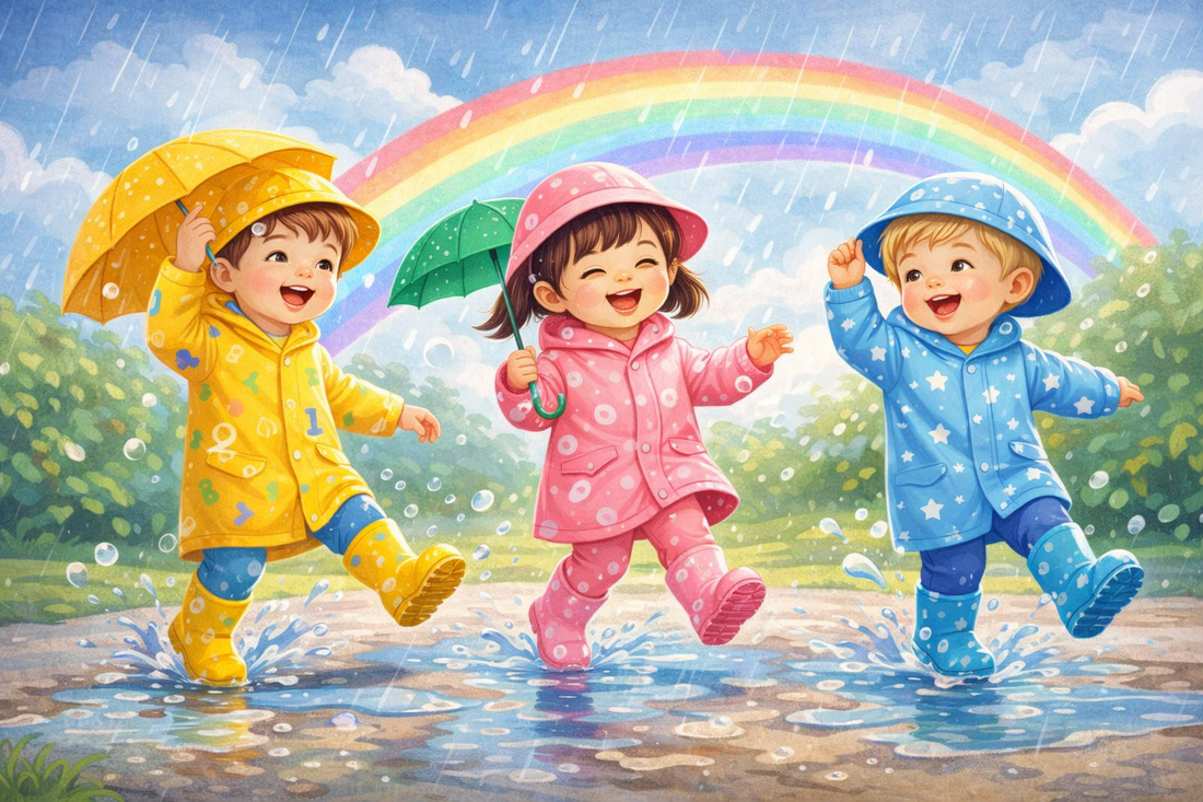 Splish, Splash, Stay Dry! Your Ultimate Guide to Monsoon-Proofing Kids' Wardrobes