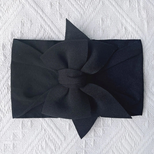 bow headbands (Black)
