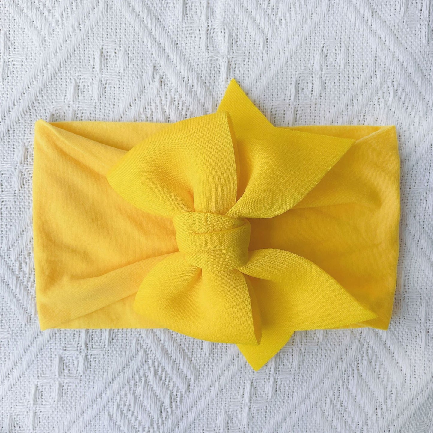 bow headbands (yellow)