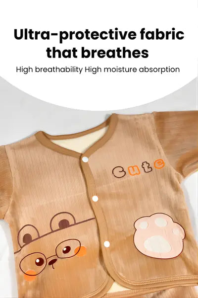 Cocoa Bear Baby Suit
