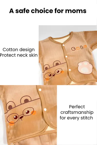 Cocoa Bear Baby Suit