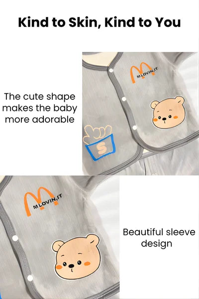SnackTime Bear Soft Sleep Suit