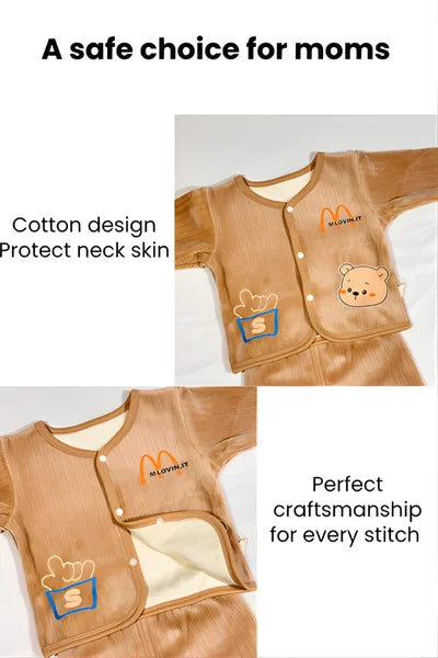 Sleepy Bear & Fries Night Suit