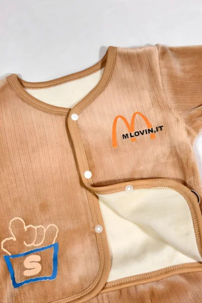 Sleepy Bear & Fries Night Suit