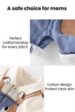 Detailed view of a baby romper showcasing its practical buckle design and appealing shape, a comfortable option for a baby and a type of new born cloths.

