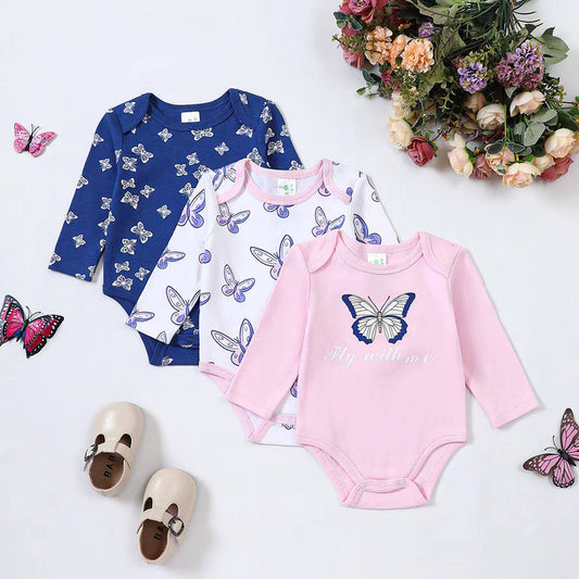 alt="Butterfly Romper Set of 3"/>