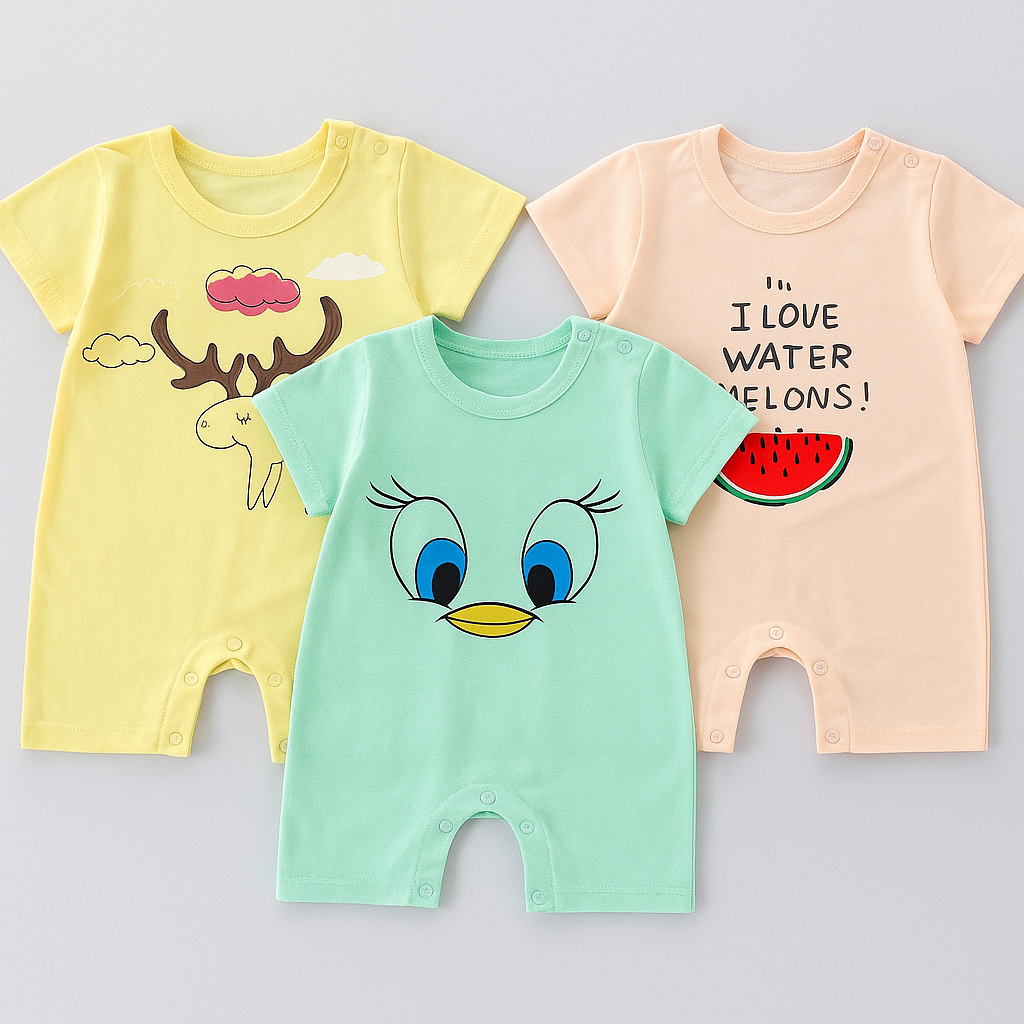 Rompers Trio Pack