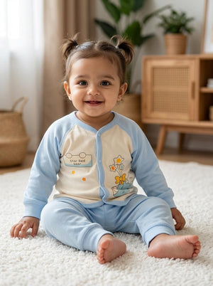 Bowed Bear Gentle Pajama Set