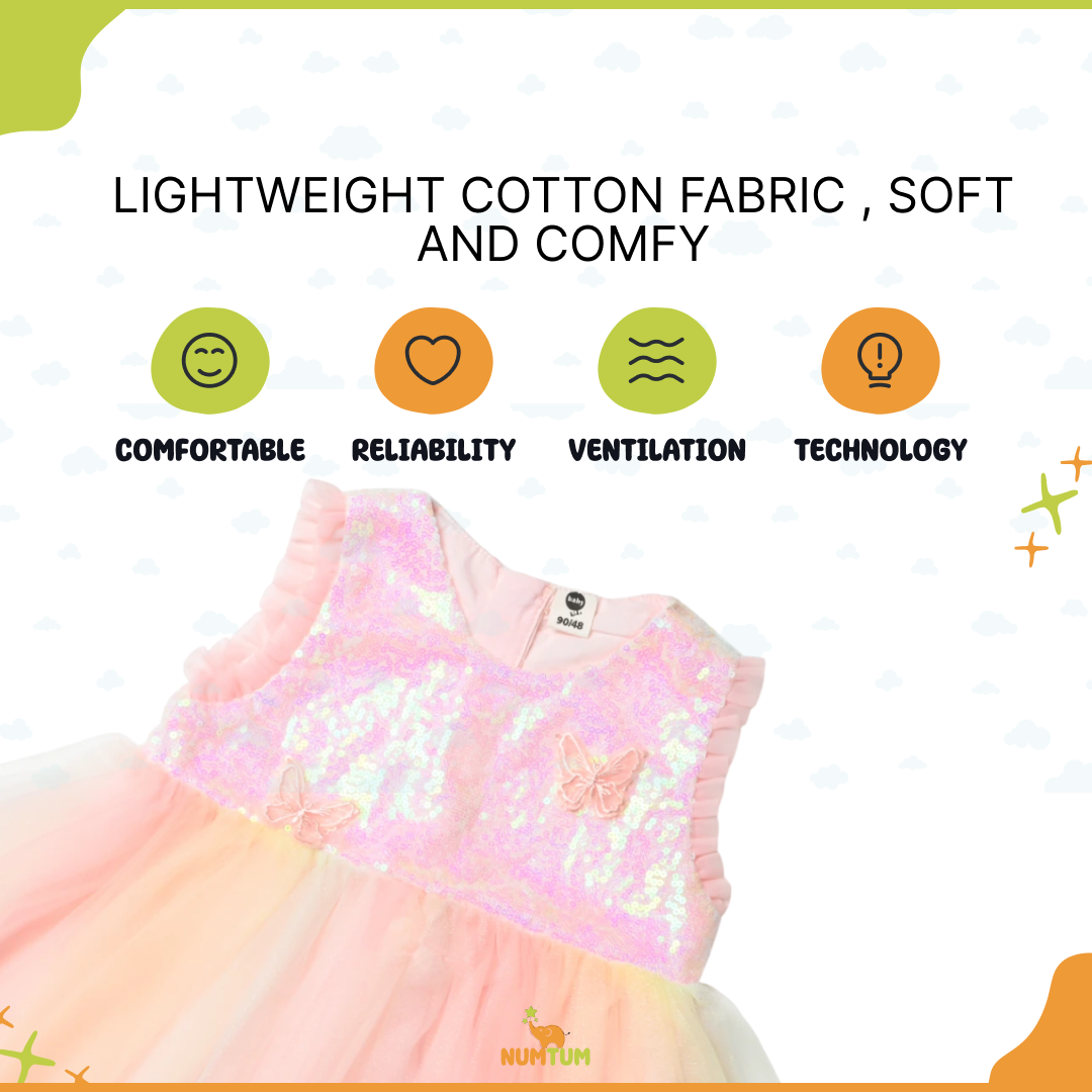 A charming and cute dress, a must-have in girls kids clothing