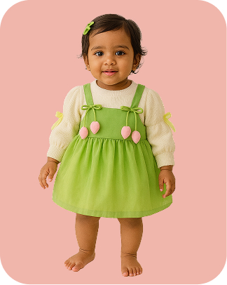 Child in clothing