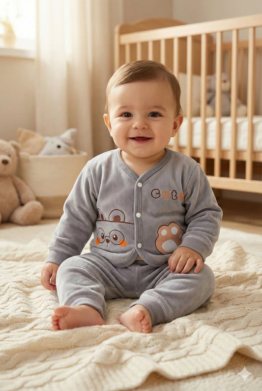 Cloud Bear Baby Pajamas