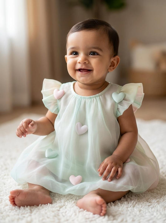 Cotton Candy Cloudy Dress