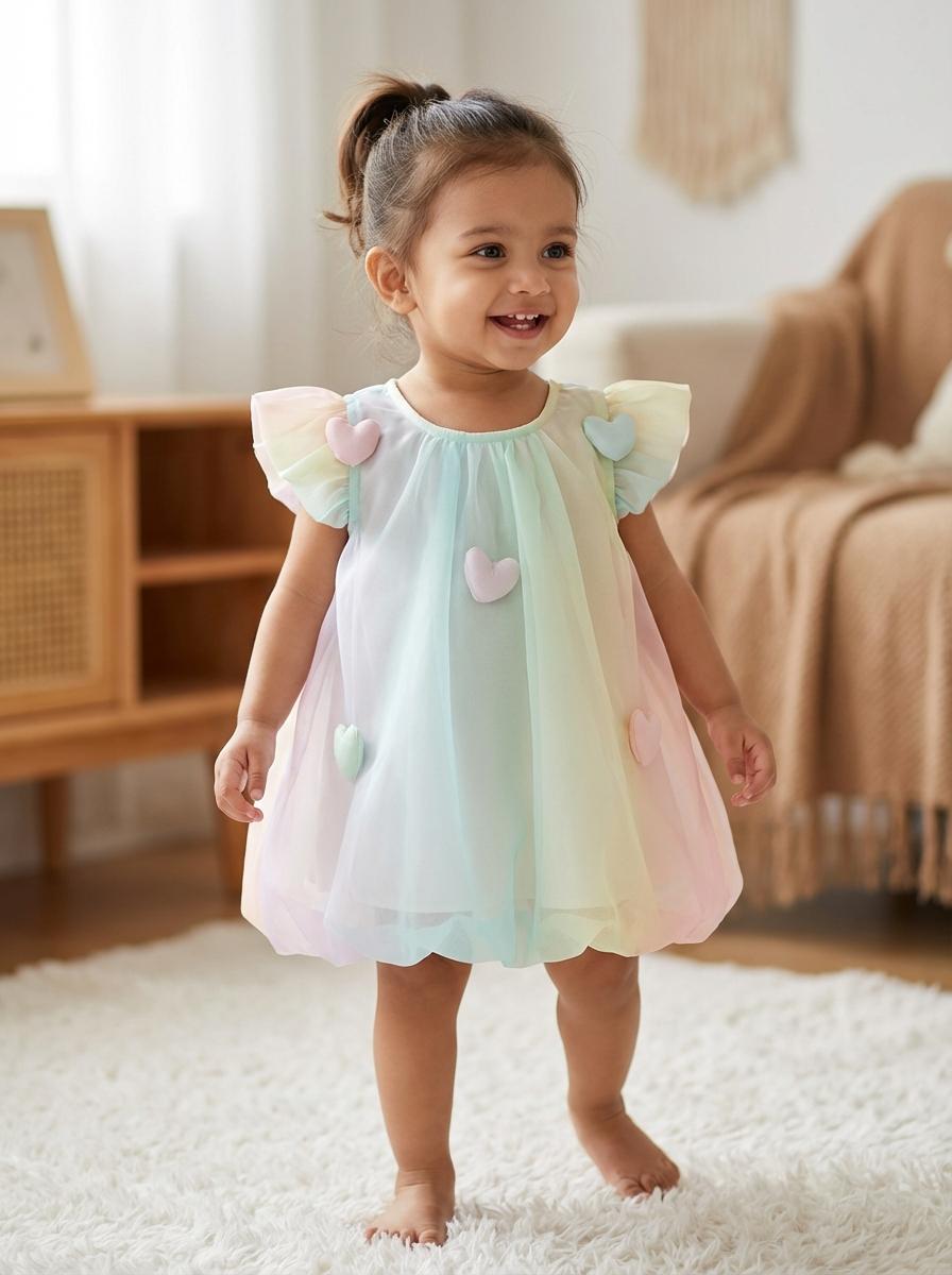 Cotton Candy Cloudy Dress