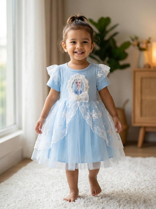 Blue Sparkle Frost Fairy