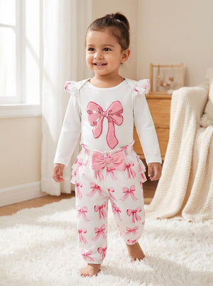 Pretty Pink Bows Set