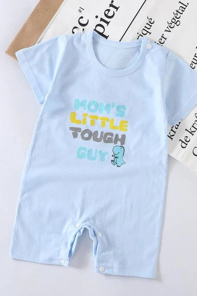 Mom's Little Tough Guy Romper