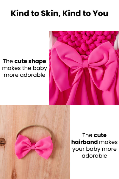 Pink Blossom Bow Dress