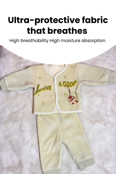 Little Boss Green Pajamas Set