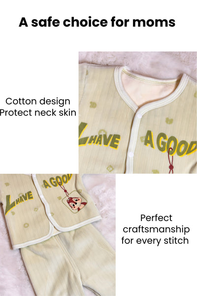 Little Boss Green Pajamas Set