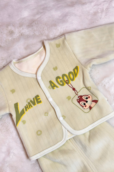 Little Boss Green Pajamas Set