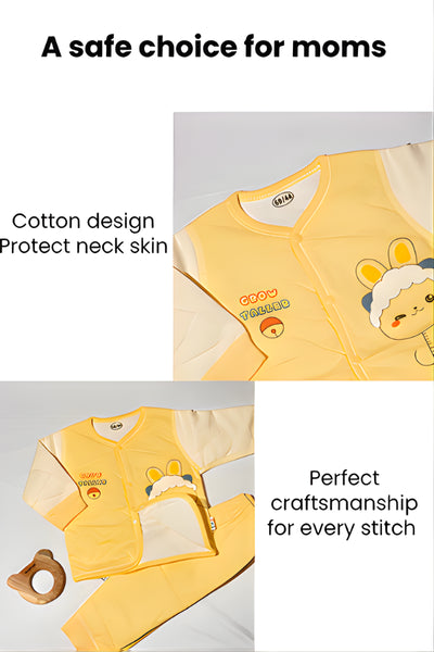 Yellow “Grow Taller” Infant Outfit
