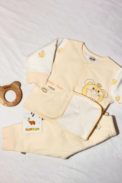 Angel Cloud Bear Baby Nightwear Set