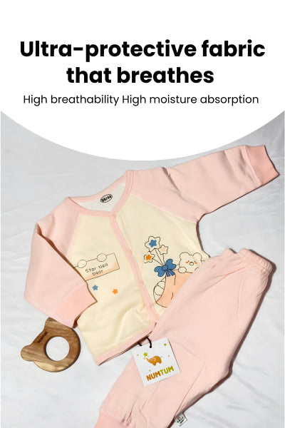 Star Bag Bear Infant Outfit