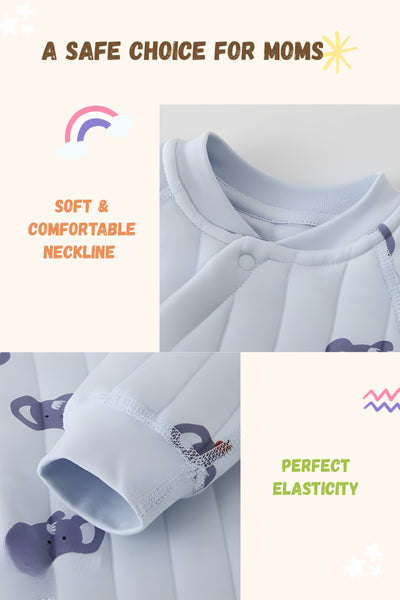 Baby shirt with soft and comfortable neckline and perfect elasticity, suitable for moms.