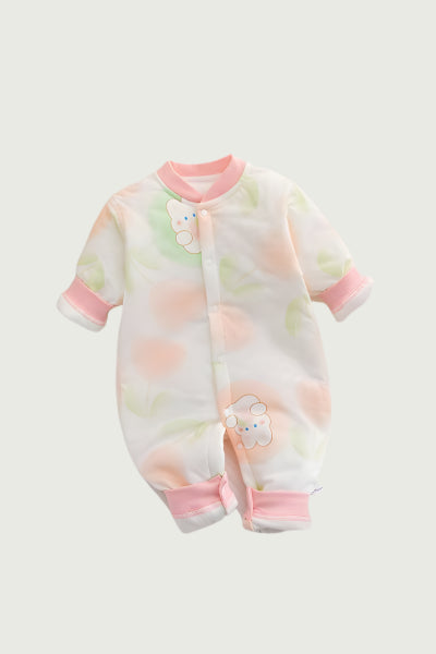 Cotton Candy Cloud Baby Romper