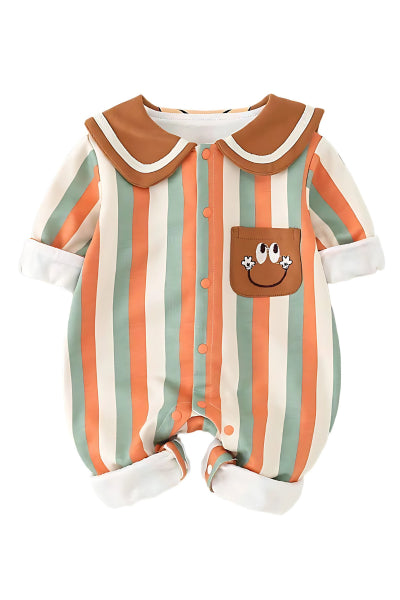 Stripey Smiles Romper