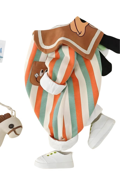 Stripey Smiles Romper Image 3