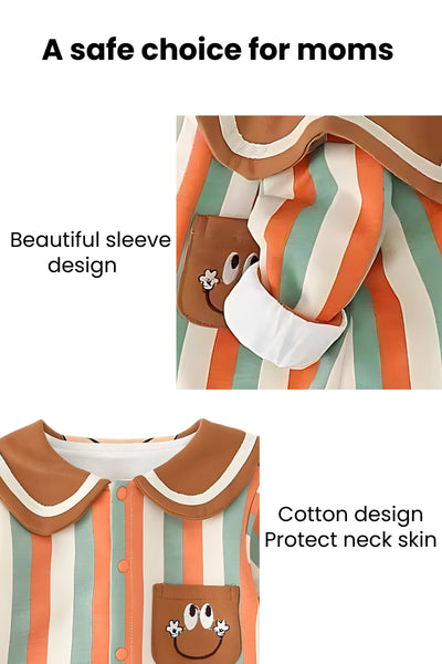 Stripey Smiles Romper