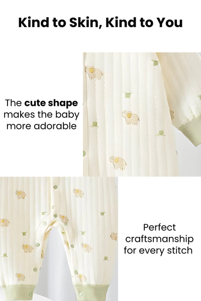 Little Elephant Cuddles Romper Image 4