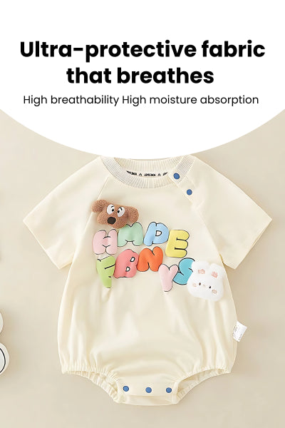 Peekaboo Pals Tee Romper Image 6