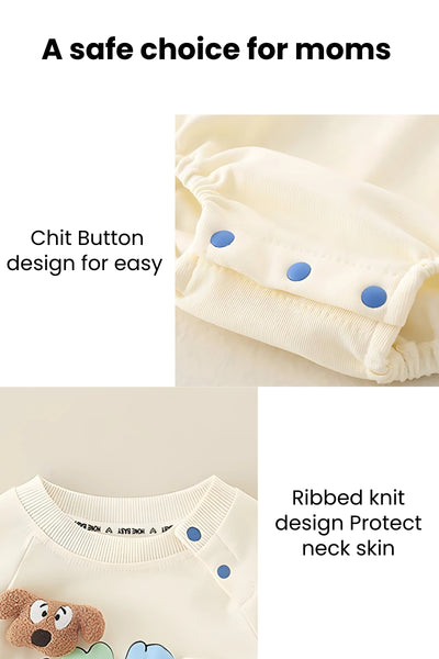 Peekaboo Pals Tee Romper