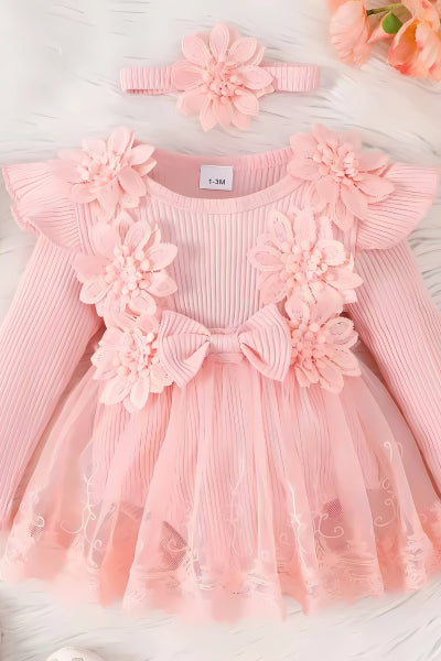 Petals Party Dress